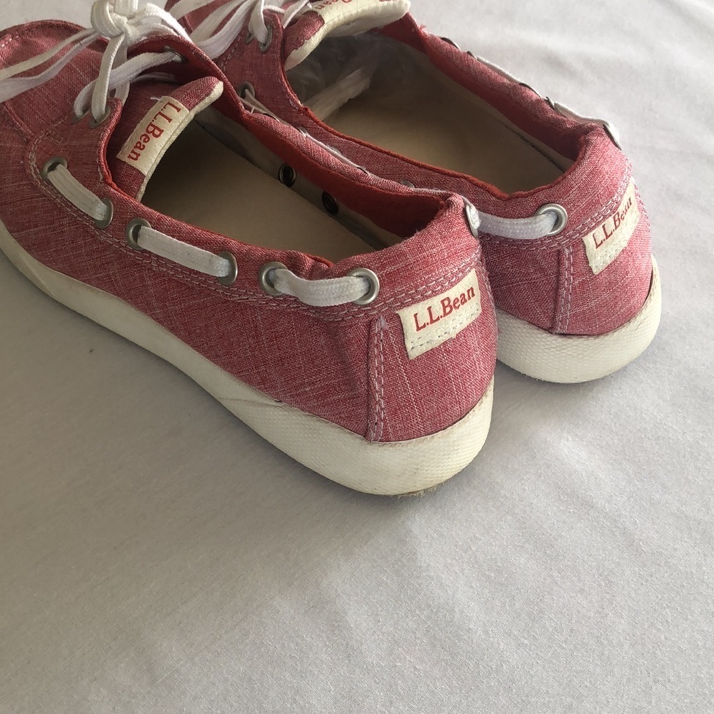 LL Bean boat shoes women’s Sz 6 pink - Picture 9 of 17